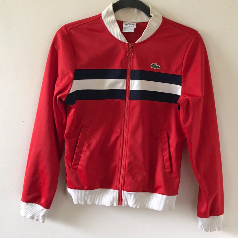 Lacoste SPORT 🎾⚽️🏐Vintage Women’s Track Jacket